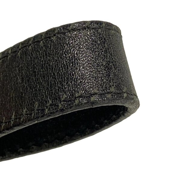 Auth FENDI Mamma bucket / Zucchino pattern 8BR001 Black Jacquard Leather - Picture 12 of 16